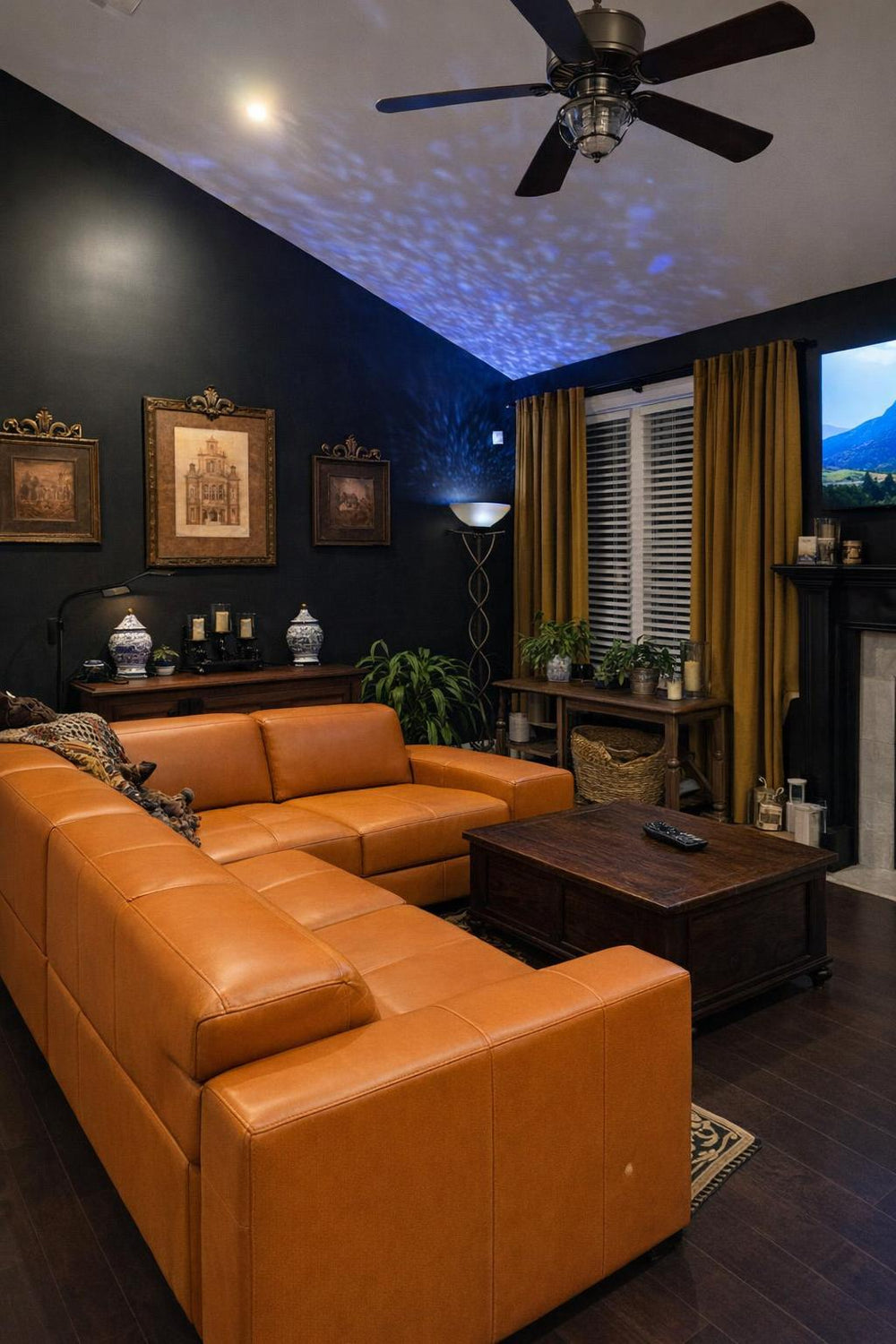 Clara Leather Recliner Sectional Sofa
