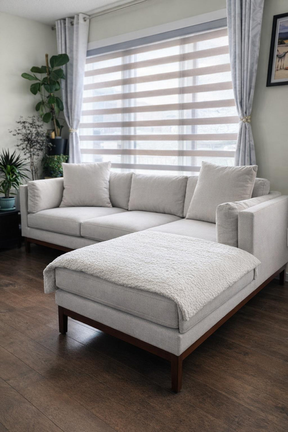 Bergen Fabric Sectional Sofa