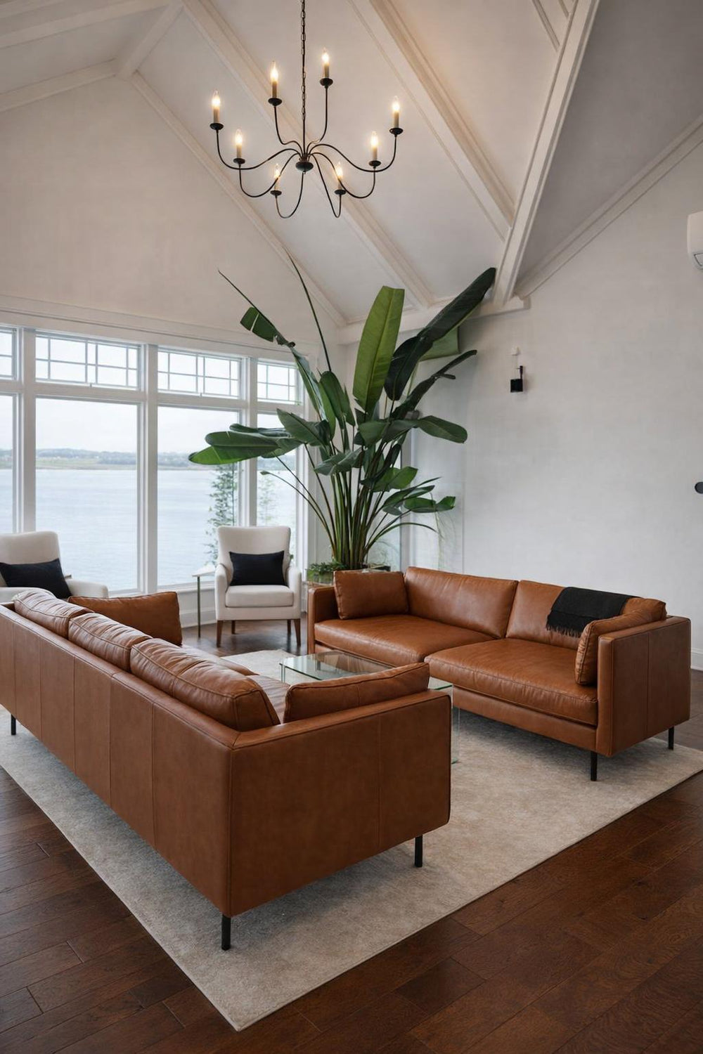 Chloe Leather Sofa