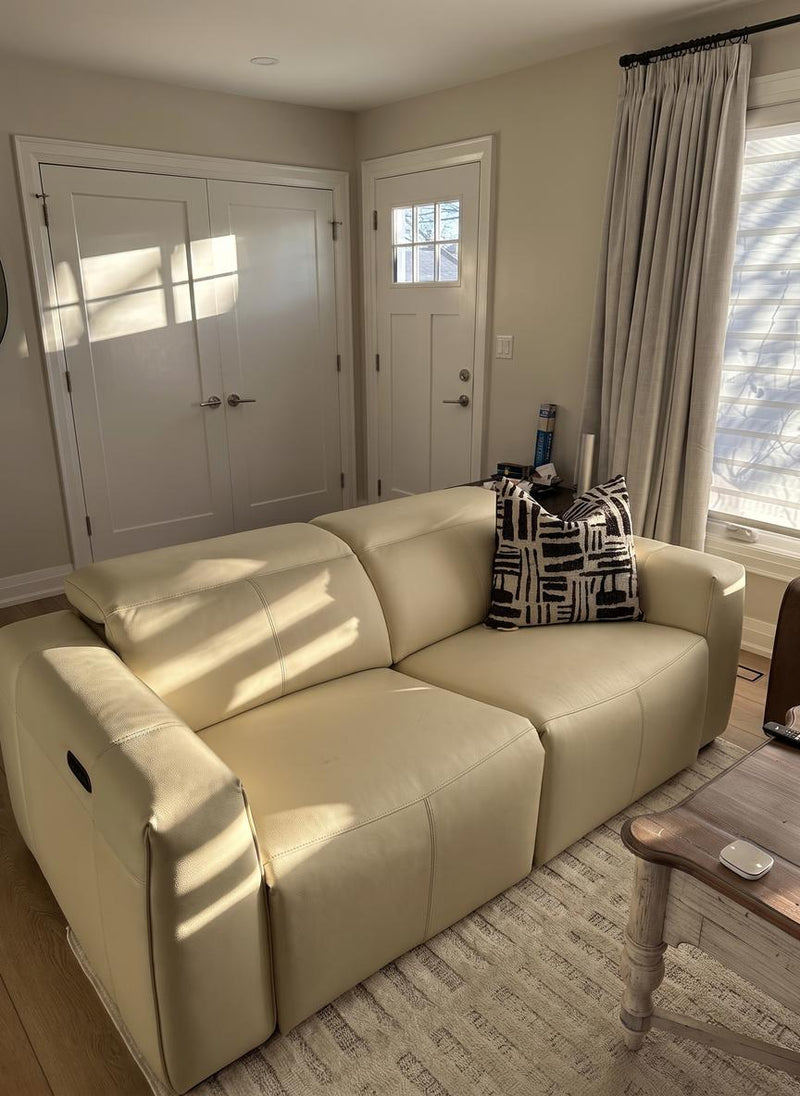 Carmen Leather Dual Recliner Sofa