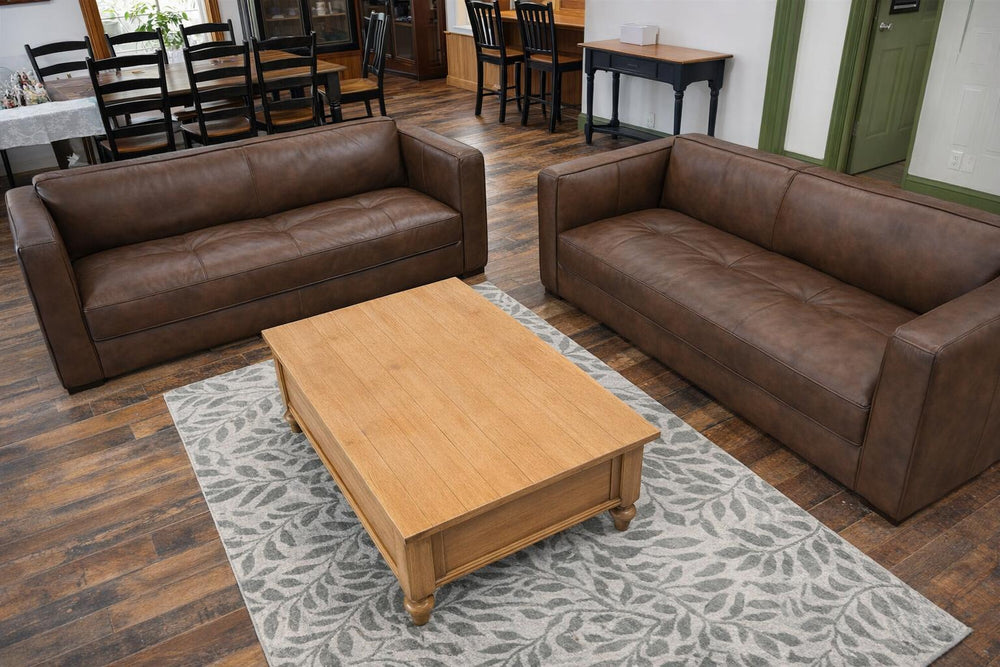 Graz Leather Sofa