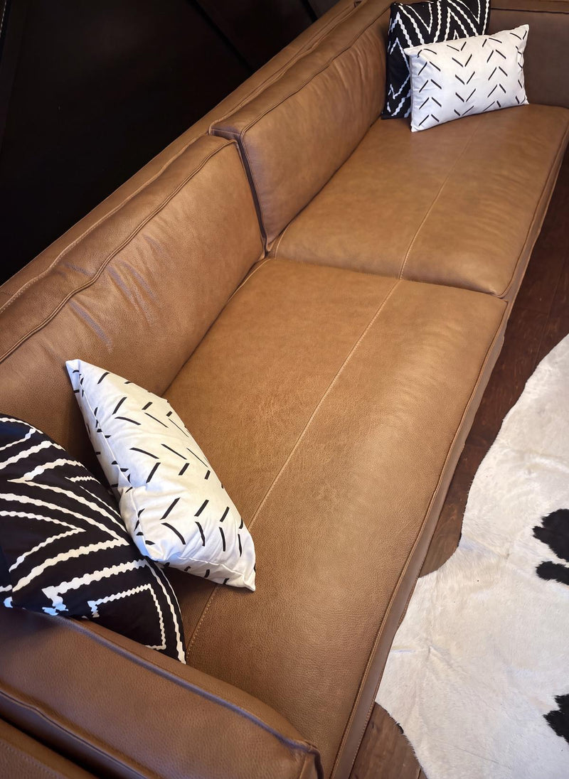 Alaina Leather Sofa