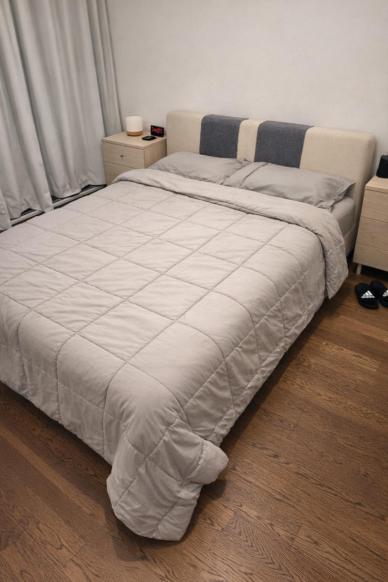 Aubrey Fabric Upholstered Bed Frame