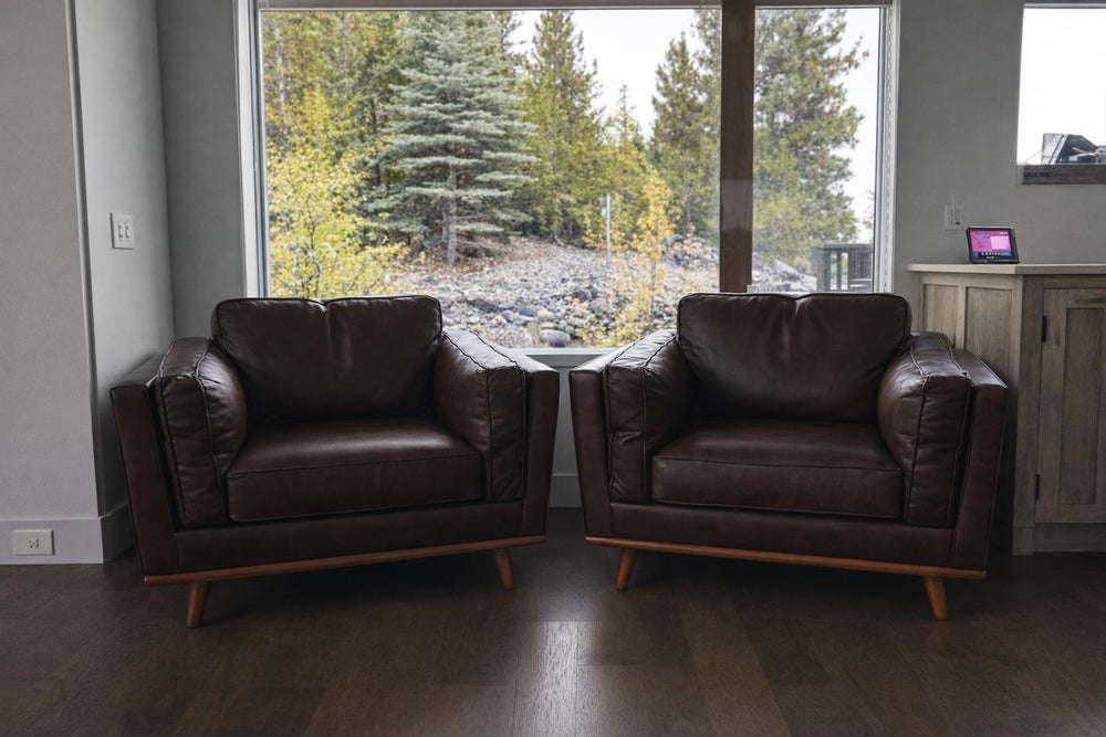 Artisan Leather Accent Chair