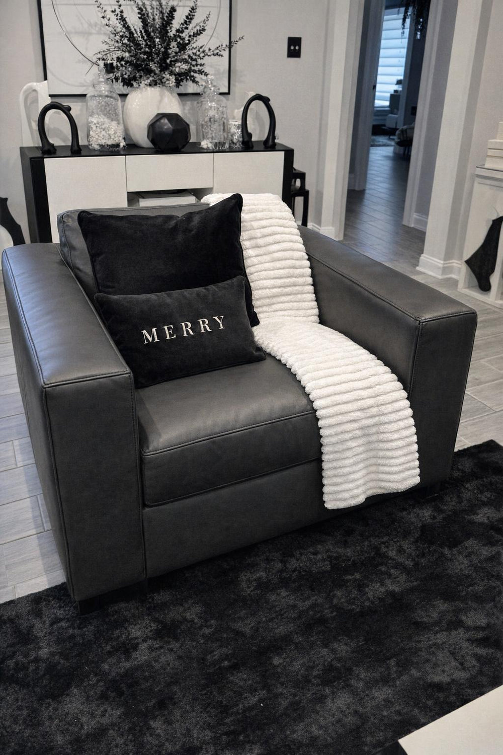 Emery Leather Recliner Sofa