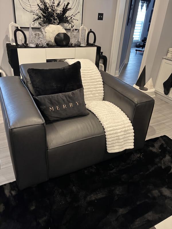 Emery Leather Recliner Sofa