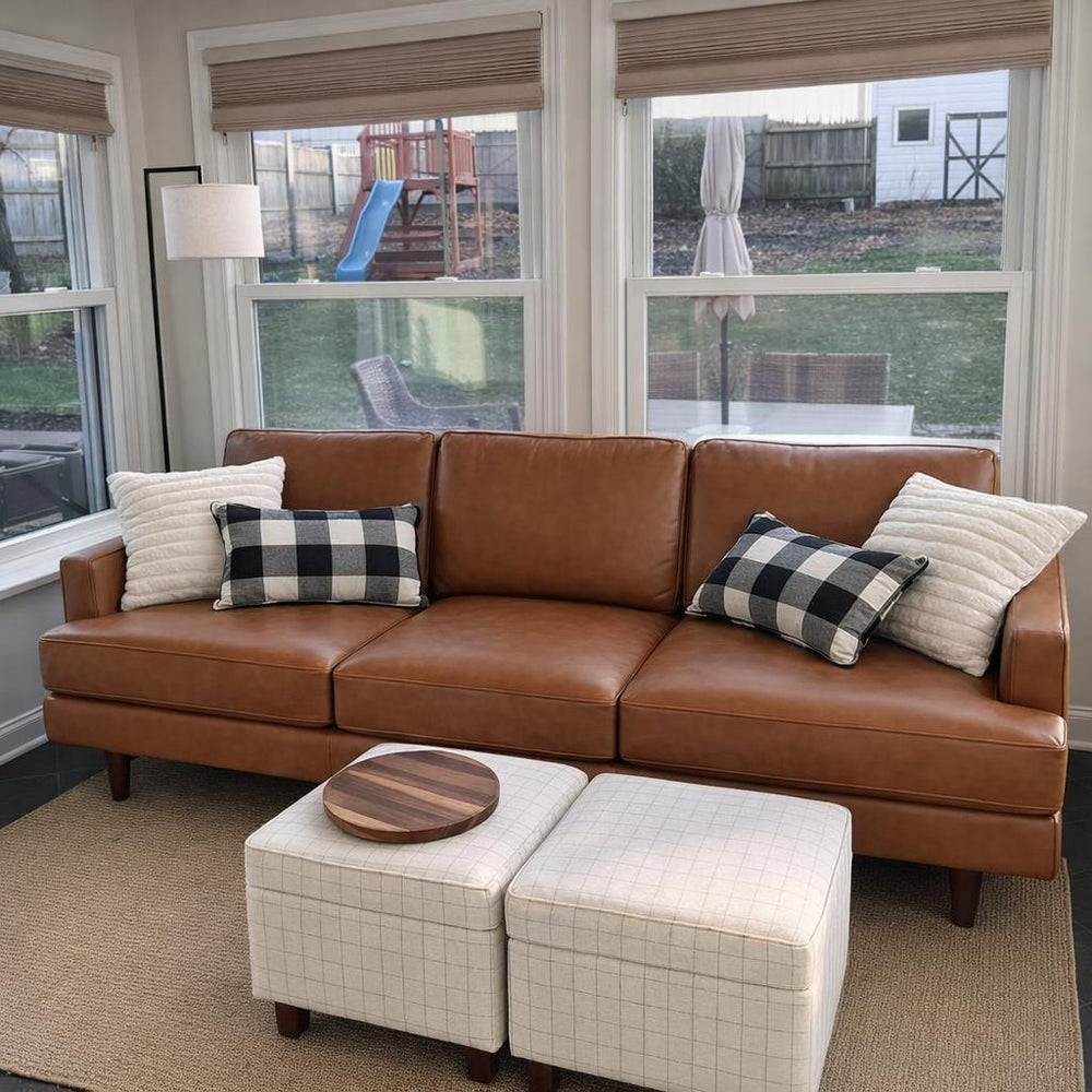 Grosseto Leather Sofa