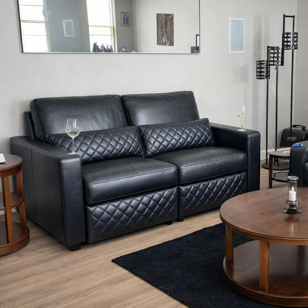 Pisa Leather Lounge Sectional