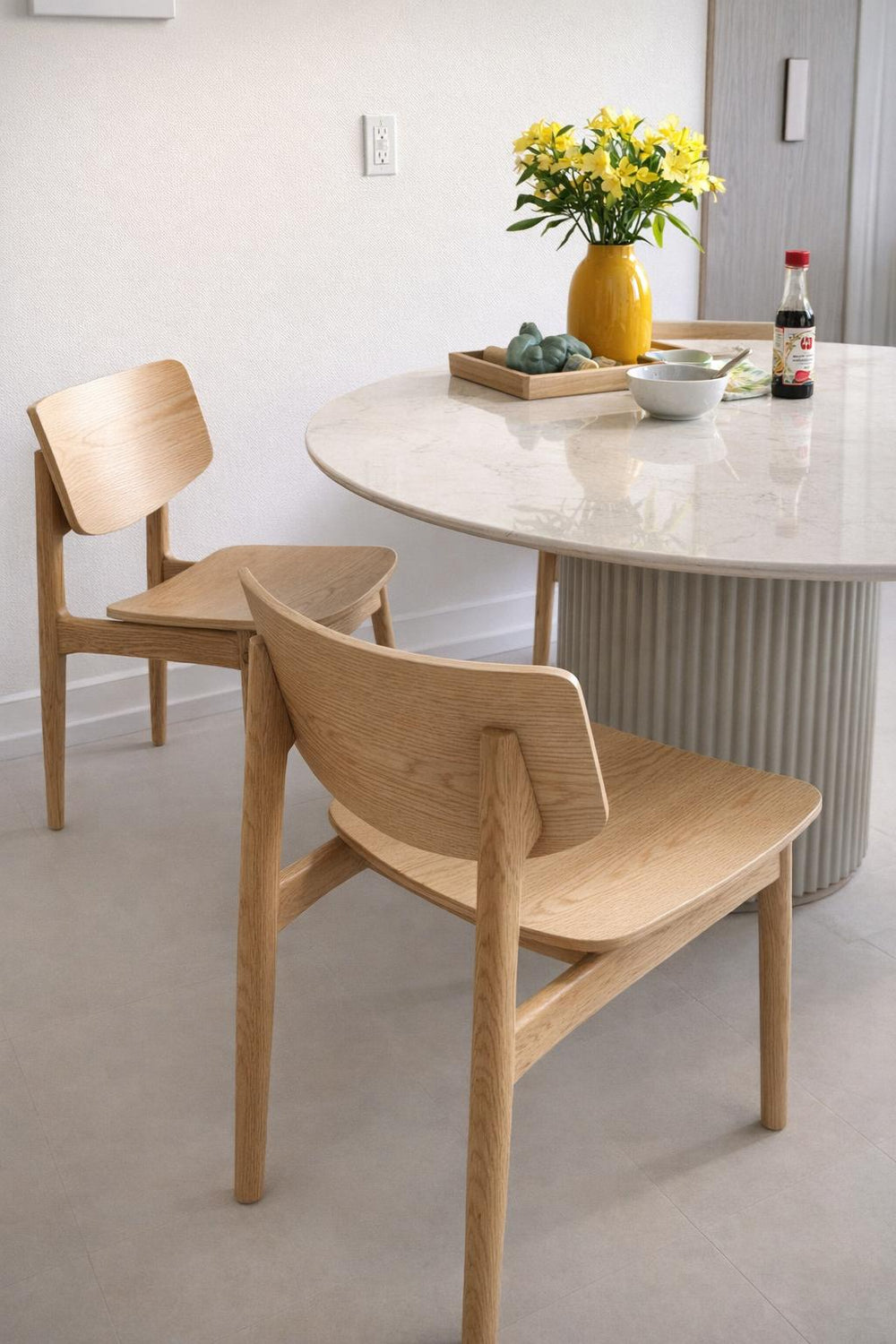 Simone Wood Dining Chair (Set of 2)