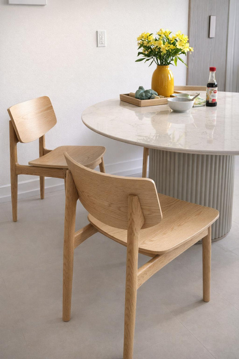 Simone Wood Dining Chair (Set of 2)