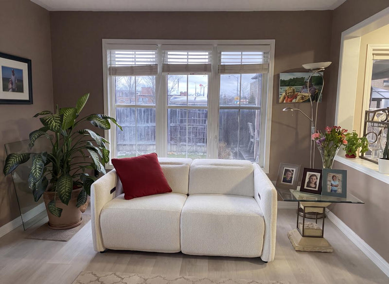 Alexandra Boucle Recliner Sofa