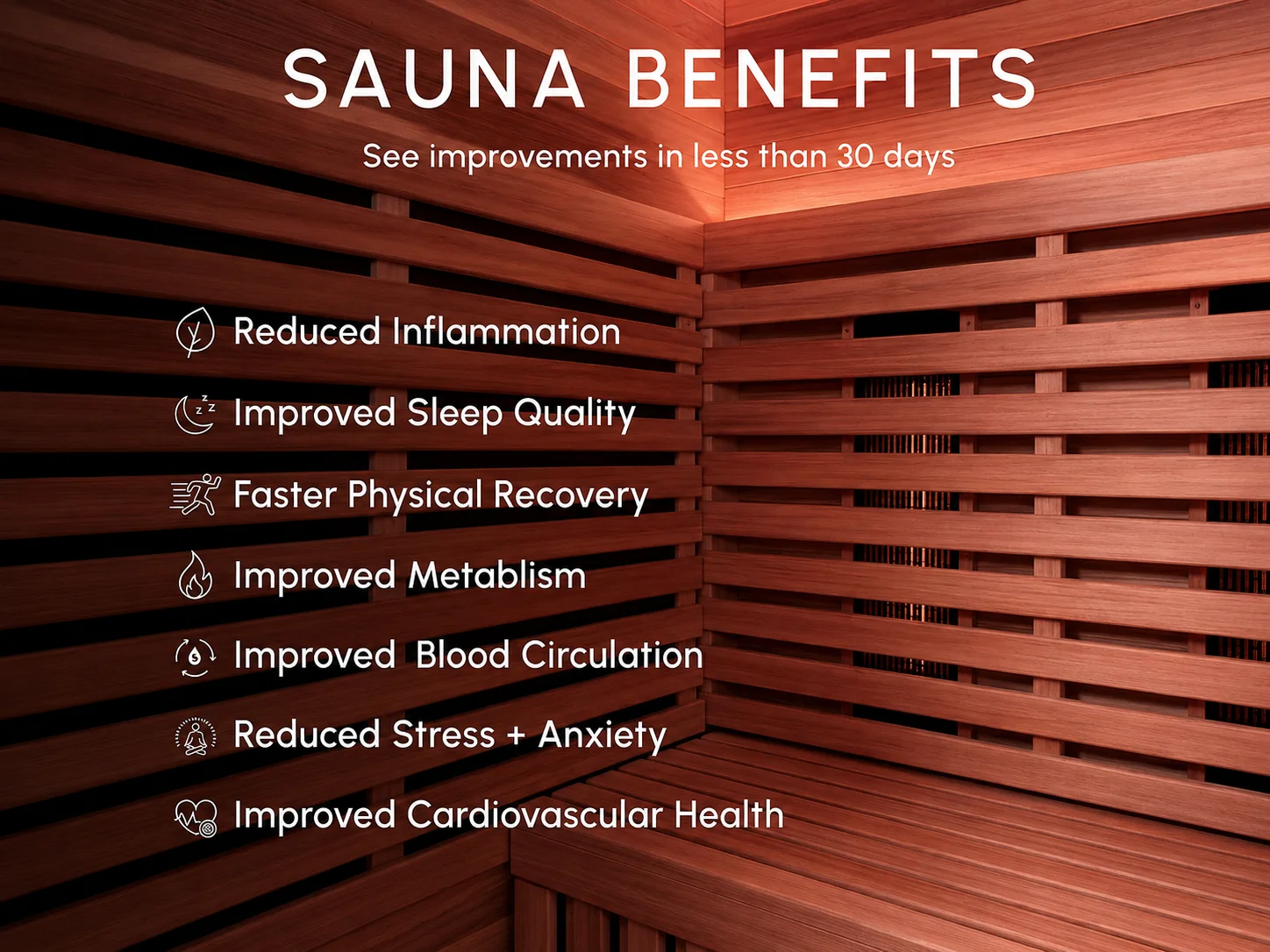 Valencia Aura™ 2-Person Full Spectrum Low-EMF Infrared Sauna | Black Exterior | Canadian Red Cedar