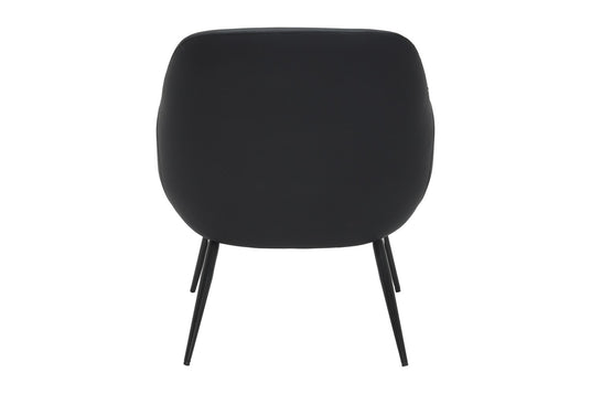 Iver Faux Leather and Bentwood Accent Chair - Finished All the Way Around