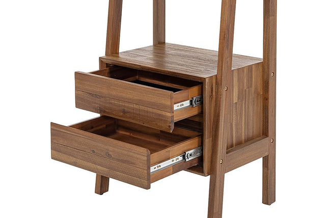 Keaton Acacia Modular Bookcase - Soft-Close Glides