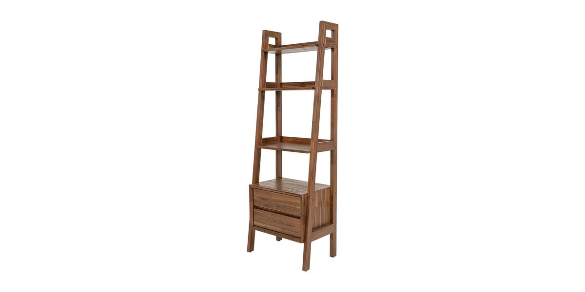 Keaton Acacia Modular Bookcase