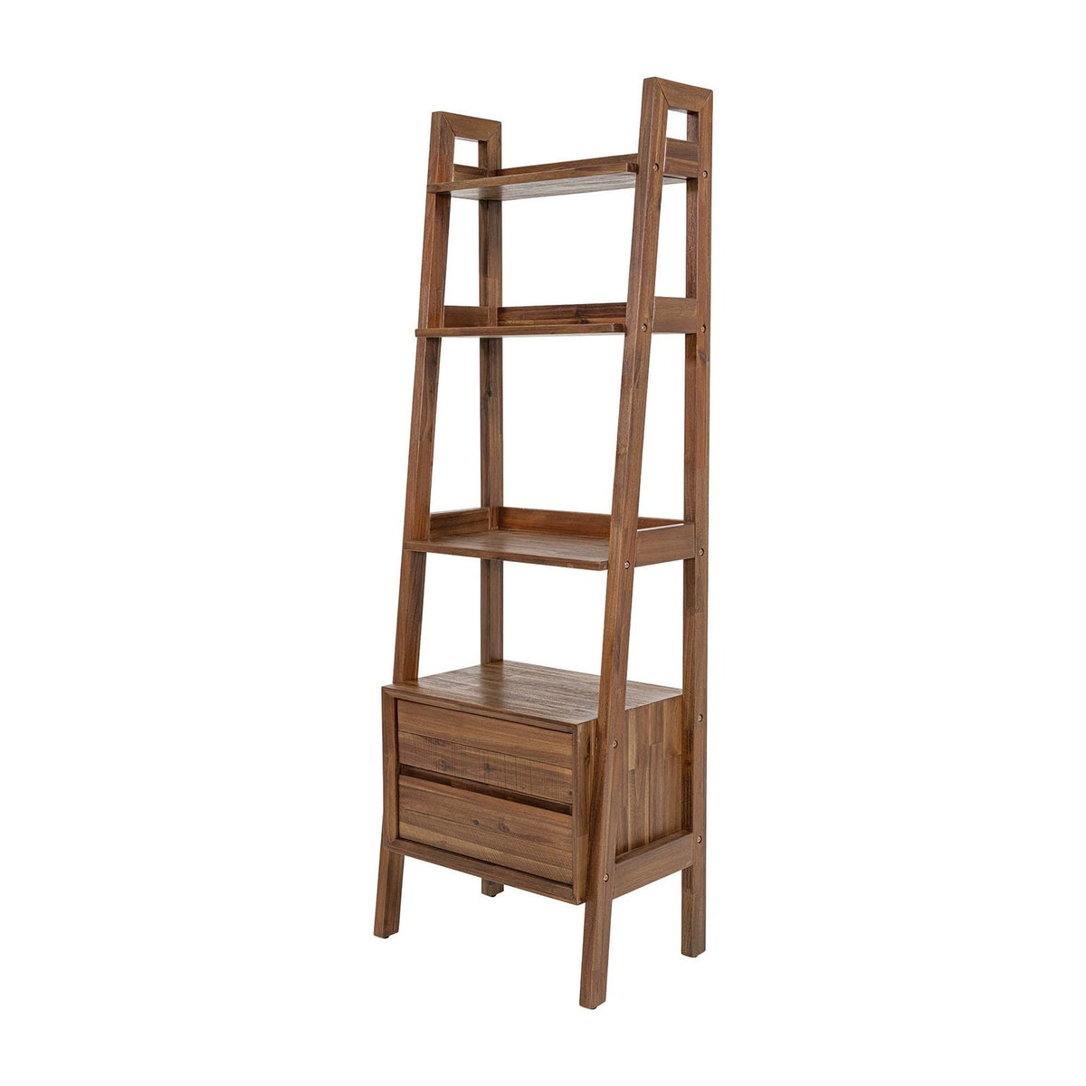 Keaton Acacia Modular Bookcase