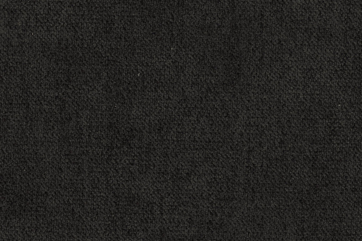 Graphite Grey polyester upholstery fabric, close-up