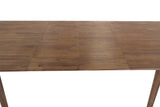 Keaton dining table top with both butterfly leaves in place