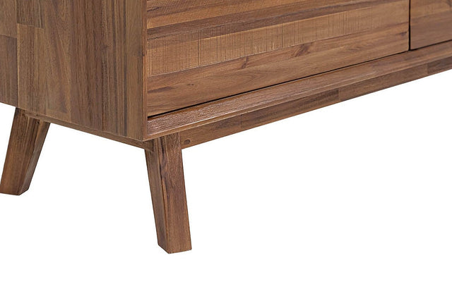 Keaton Wood 6-Drawer Dresser - Angled Tapered Legs