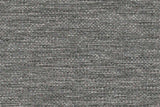 Close-up of Kingsley Pepper Grey performance fabric texture