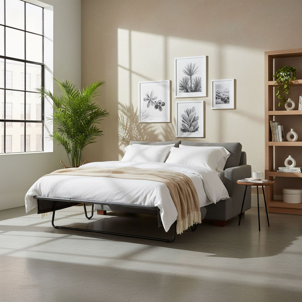 Kingsley Performance Fabric Queen Sofa Bed