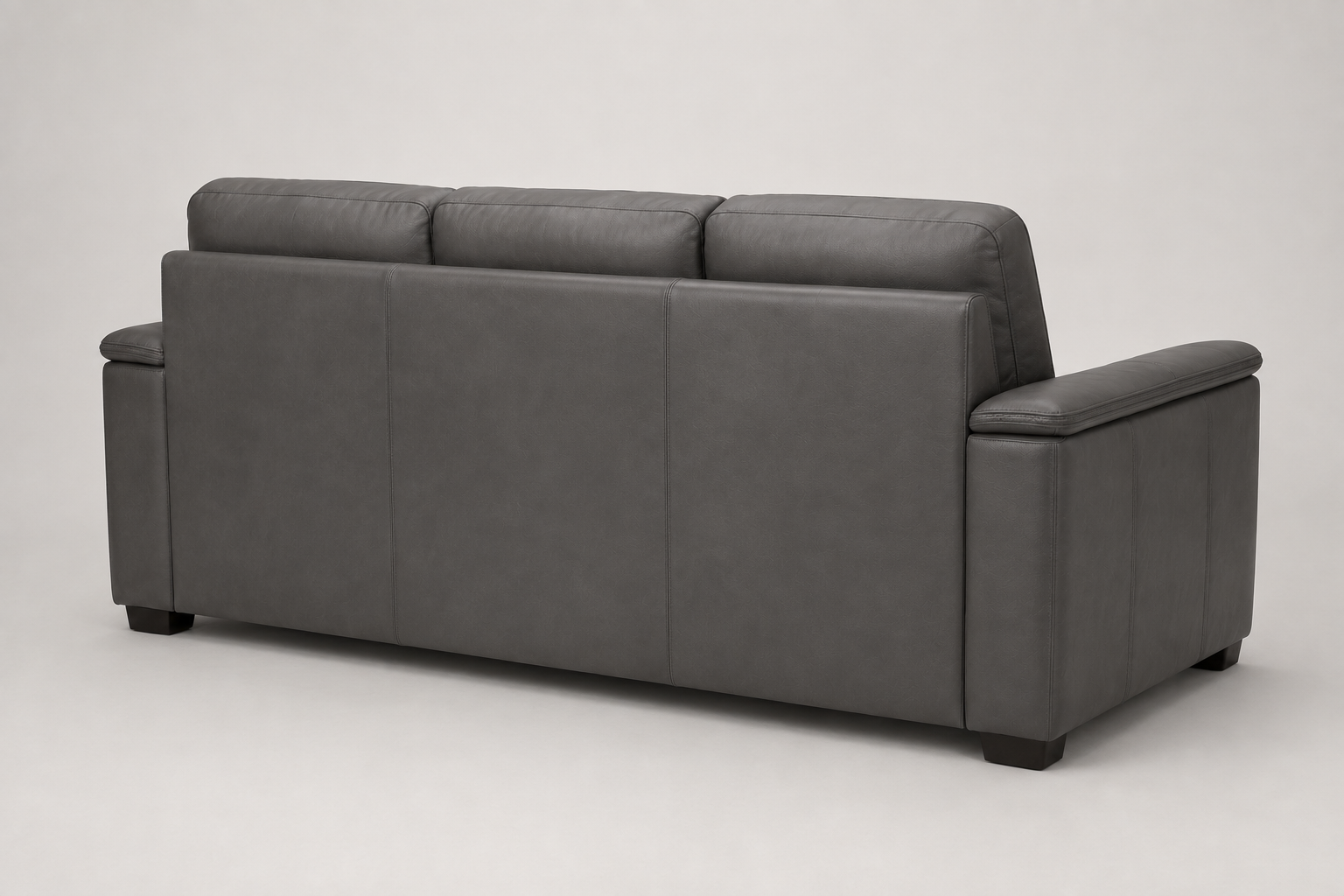 Valencia Laurent Leather Sofa With Console
