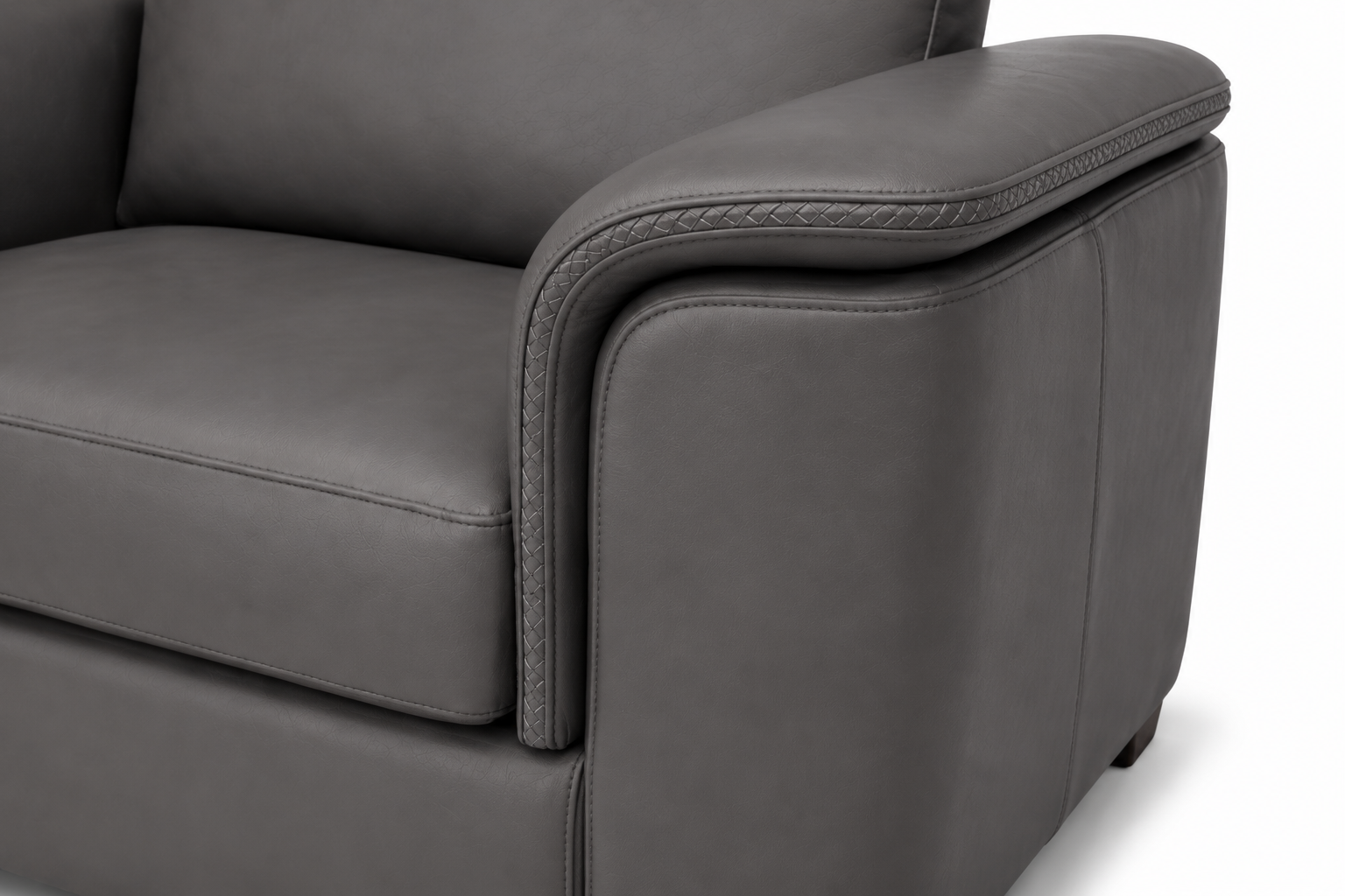 Valencia Laurent Leather Accent Chair