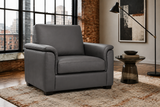 Valencia Laurent Leather Accent Chair