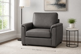 Valencia Laurent Leather Accent Chair