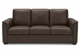 Valencia Laurent Leather Sofa With Console