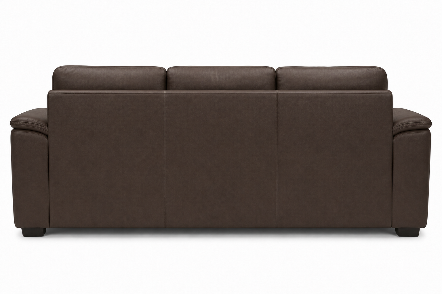 Valencia Laurent Leather Sofa With Console