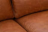 Valencia Pista Distressed Leather Reclining Sofa