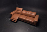 Valencia Pista Distressed Leather Reclining Sofa