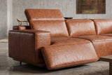 Valentina Distressed Leather Recliner Sofa