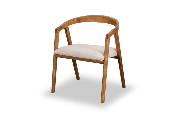 Valencia Layla Wood Dining Chair, Natural