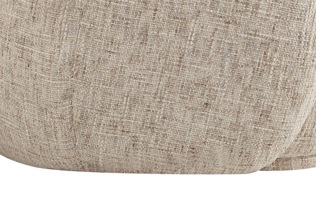 Lowell Textured Fabric Bucket Accent Chair - Fully Upholstered Base