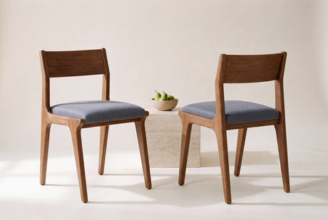Lucrezia Fabric Dining Chair (Set of 2)