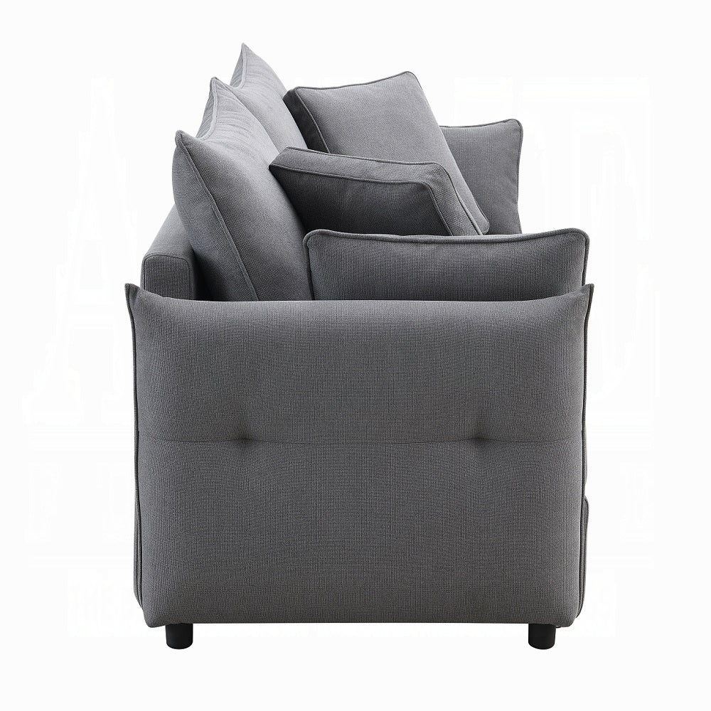 Cais Condo Size Sleeper Sofa w/Storage - Grey