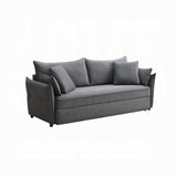 Cais Condo Size Sleeper Sofa w/Storage - Grey