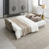 Cais Condo Size Sleeper Sofa w/Storage - Beige