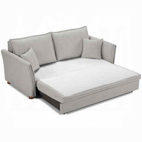 Oran Condo Size Sleeper Sofa w/Storage - Grey