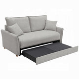 Oran Condo Size Sleeper Sofa w/Storage - Grey