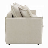 Faro Condo Size Sleeper Sofa w/Storage - Beige