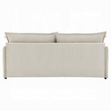 Faro Condo Size Sleeper Sofa w/Storage - Beige