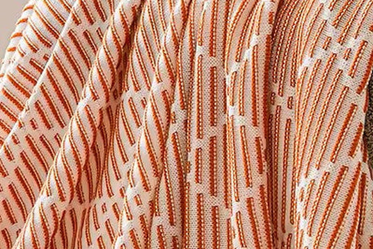 Orange Lattice Pattern