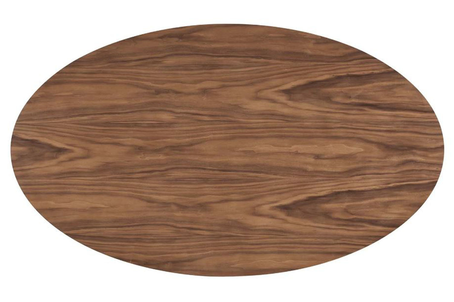 Valencia Becky 75" Oval Dining Table, Walnut