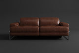 Valencia Melania Distressed Leather Recliner Sofa