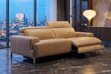 Valencia Melania Distressed Leather Recliner Sofa