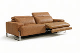 Valencia Melania Distressed Leather Recliner Sofa