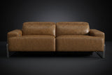 Valencia Melania Distressed Leather Recliner Sofa